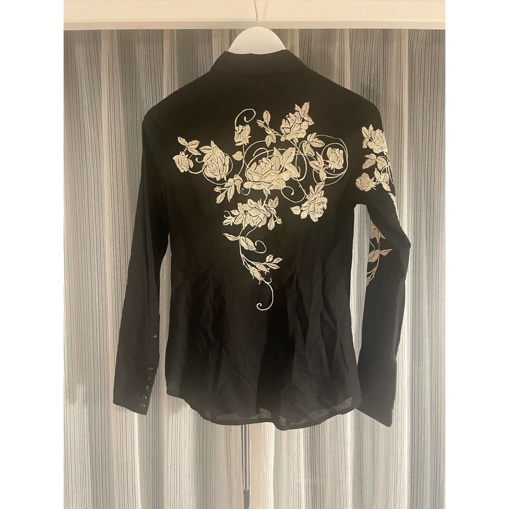 Stetson Embroidered Western Snap Button Down